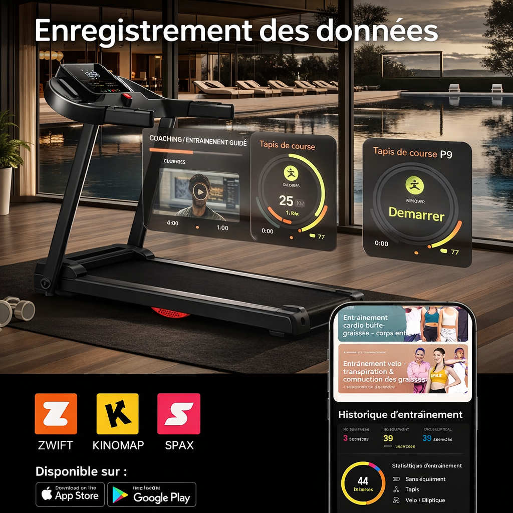 Tapis de course GRAVITY PRO