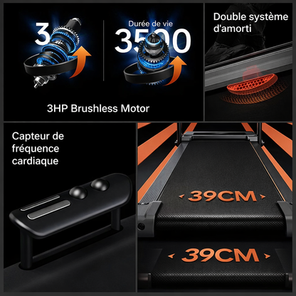 Tapis de course GRAVITY PRO